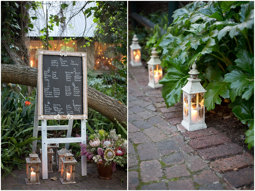 Cape Town wedding decor